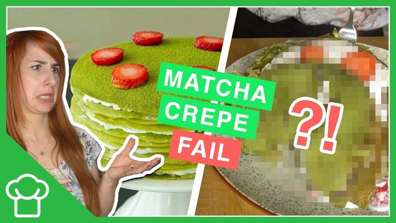 Matcha Crepe Torte // Mega Fail 😂😱