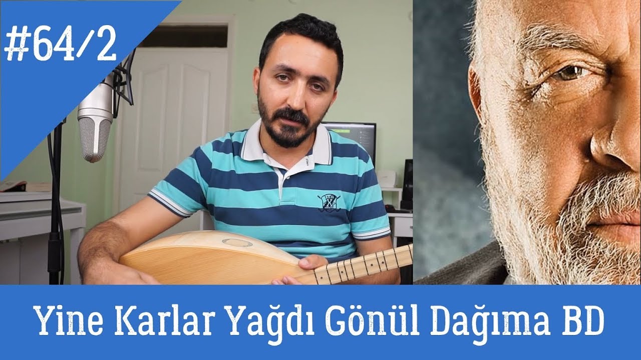 Ders 64/2 Yine Karlar Yağdı Gönül Dağıma Solfej Bağlama Dersi