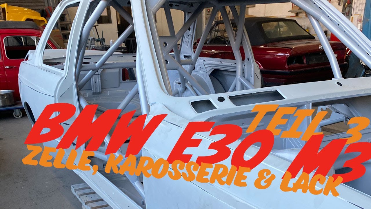 BMW E30 M3 Replika Neuaufbau & Restaurierung | Carbon Bodykit & Zelle | Laptime-Performance