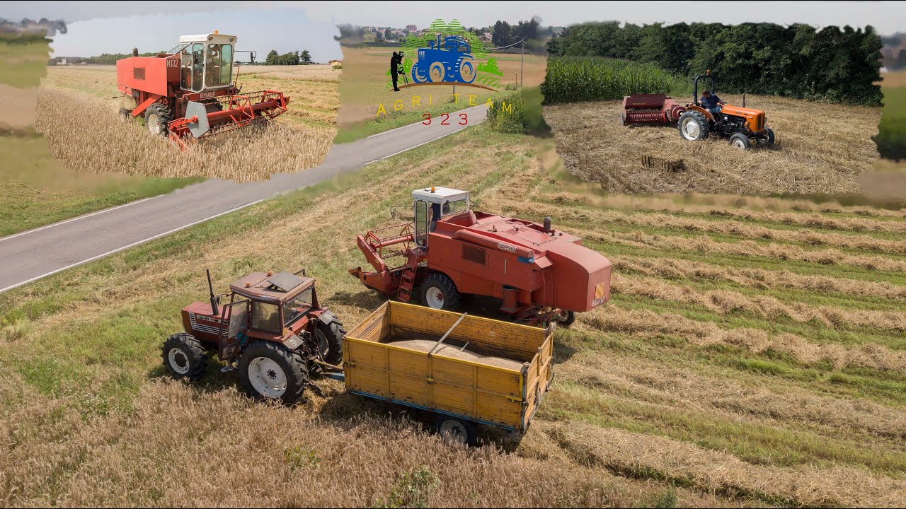 LAVERDA M132- FIATAGRI 110-90 - FIAT 411 | Az. Agr. Peotta & Cascina Premoli | OLD SCHOOL|