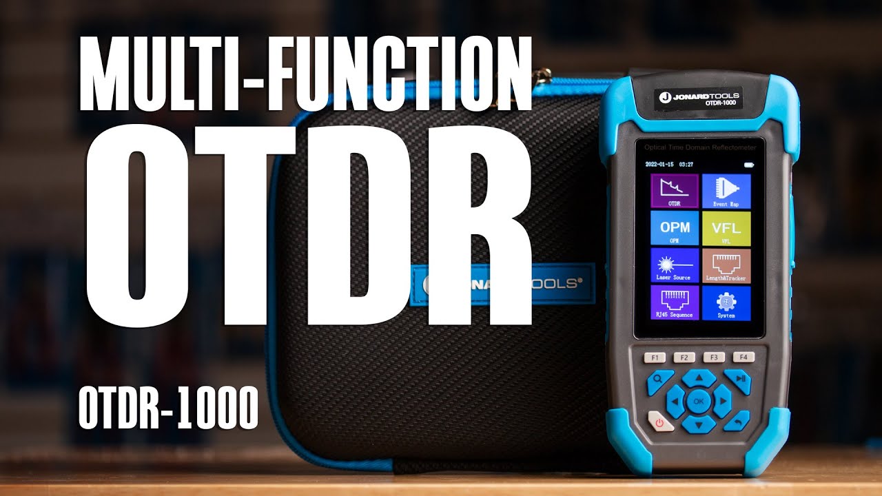 Jonard Tools Multi-Function OTDR (OTDR-1000) Product Video