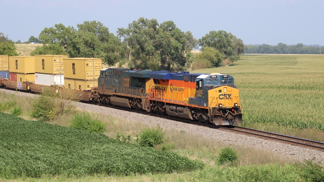 Heritage units on the CSX St Louis Line and more!