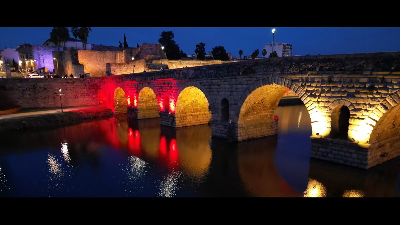 Iluminación Artistica Monumentos de Mérida
