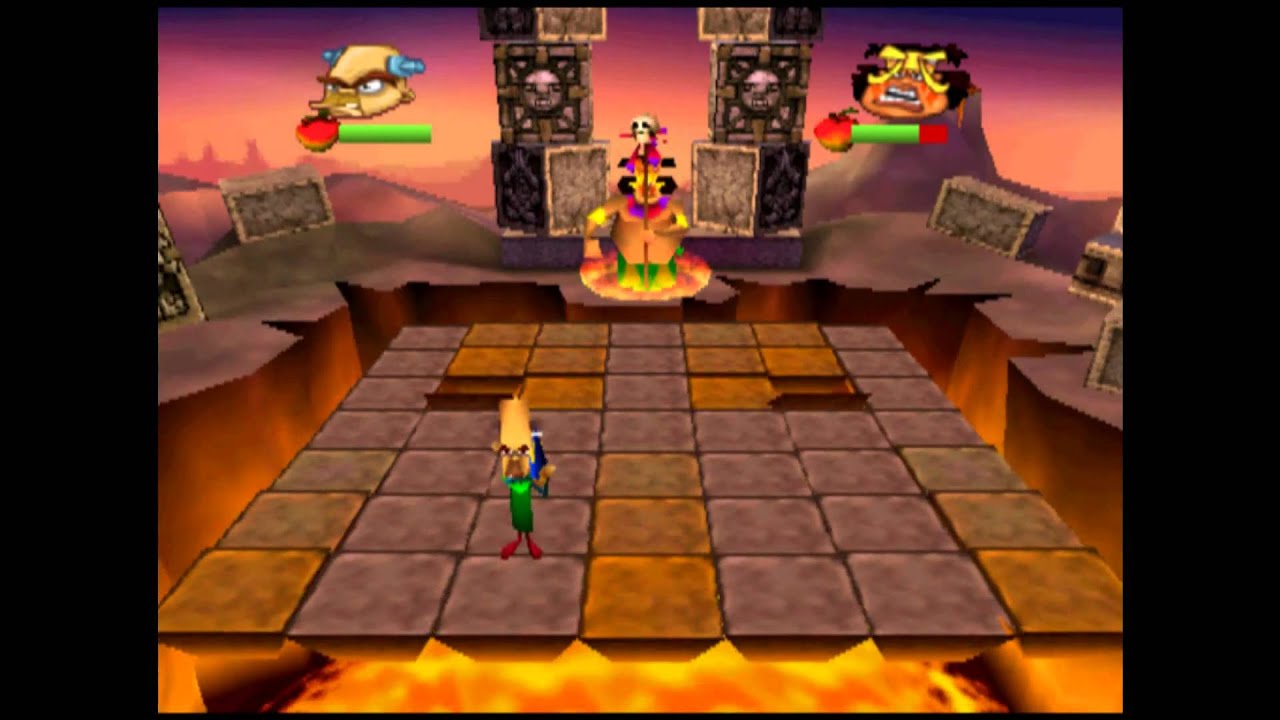 Papu Pummel - Boss #1 - Crash Bash - 200% Playthrough (Part #13)
