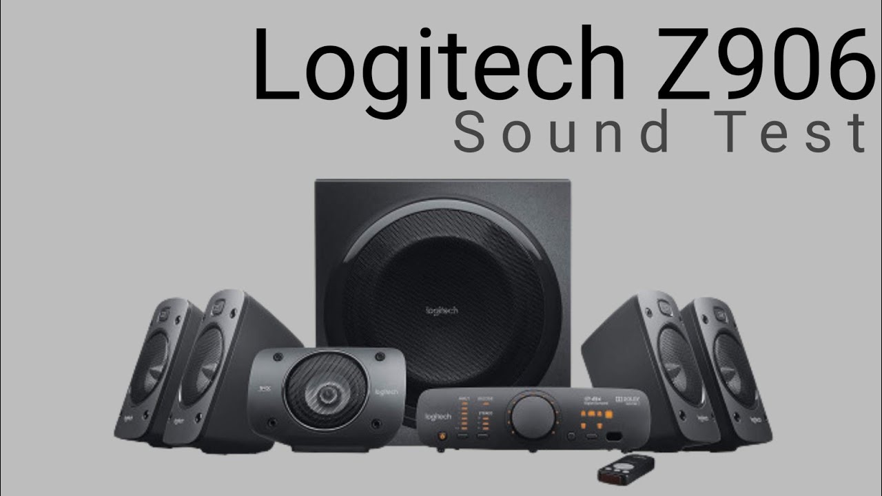 Logitech z906 sound test || logitech z906 speaker price in Bangladesh