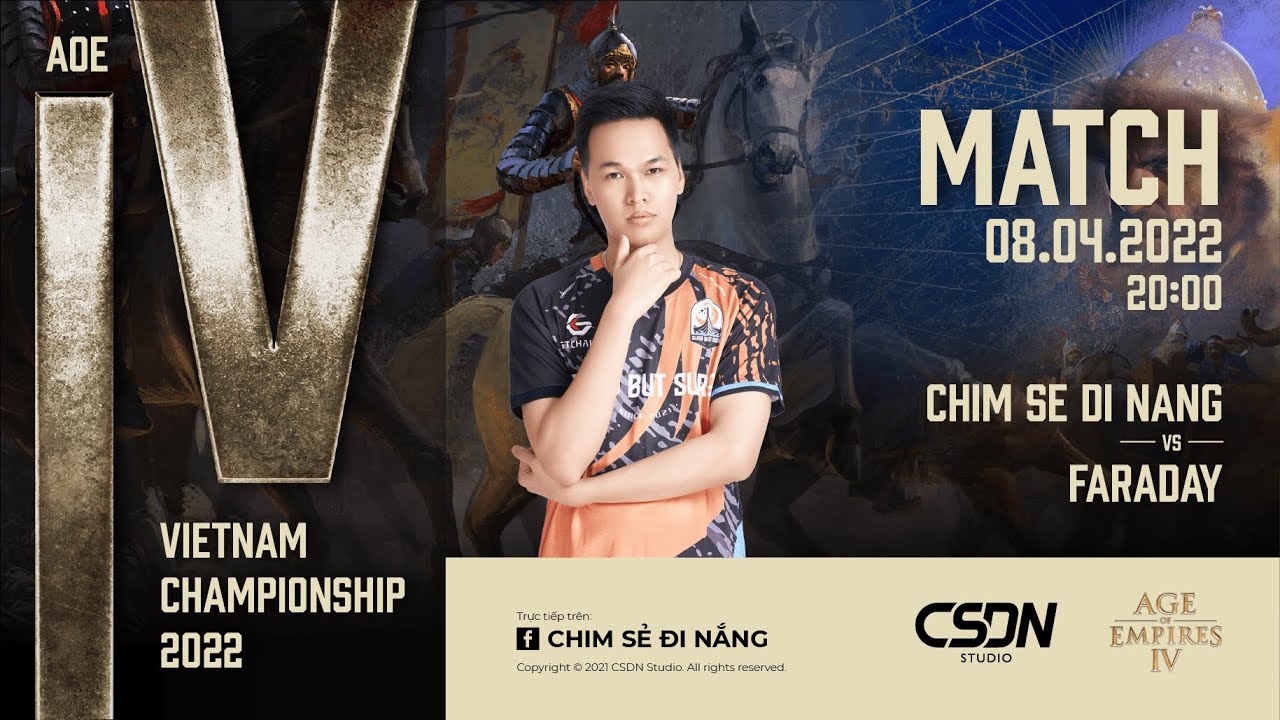 Chim Sẻ Đi Nắng vs Faraday | AOE IV Việt Nam Championship 2022 | B03