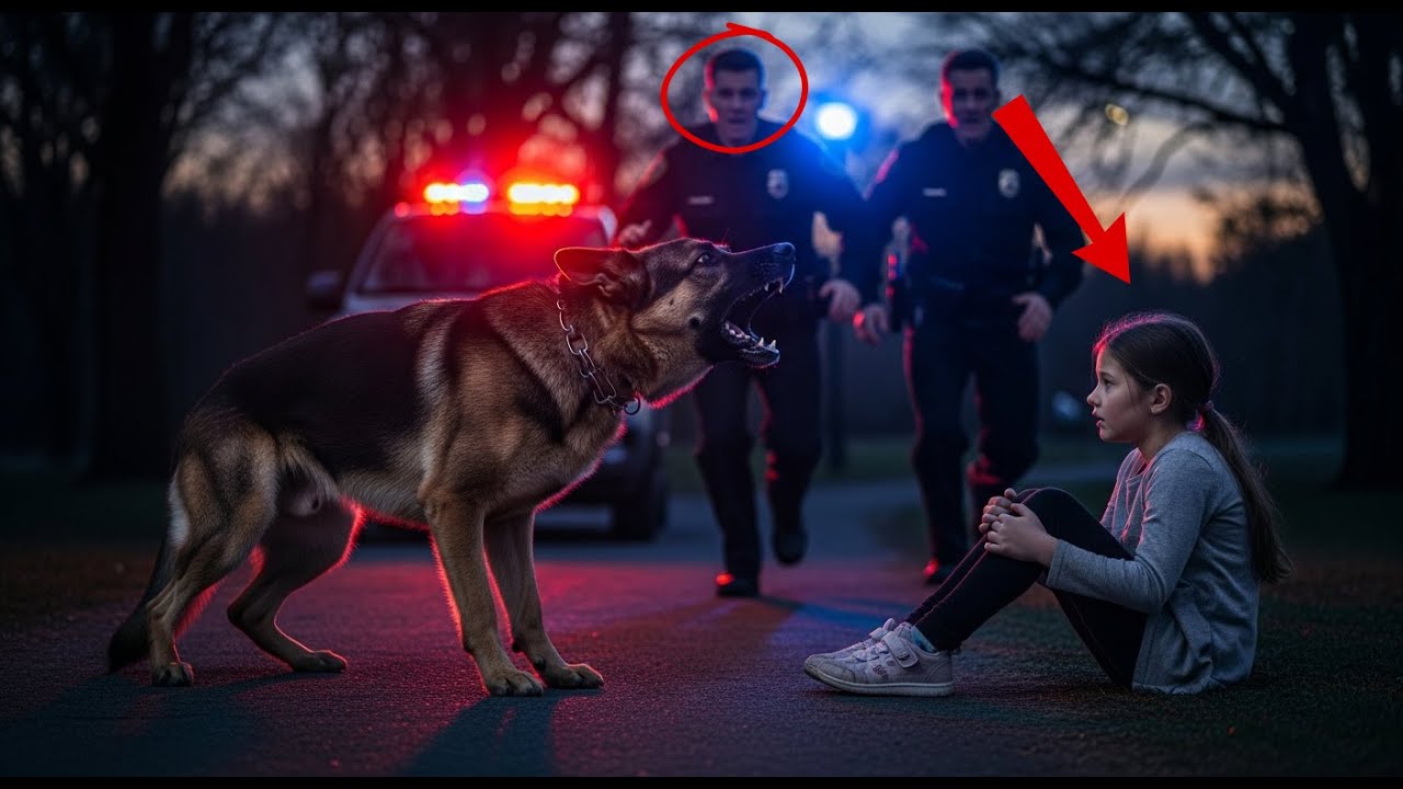 K9 Dog Barks Desperately at Little Girl&hellip; But When Police Realized the Truth, It Was Too Late!