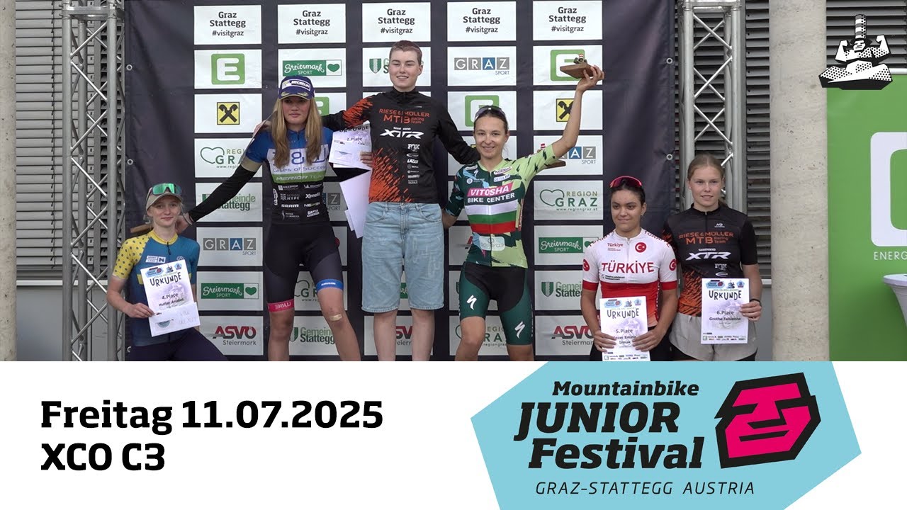 MTB Junior Festival Graz/Stattegg XCO C3 Women 11.7.2025