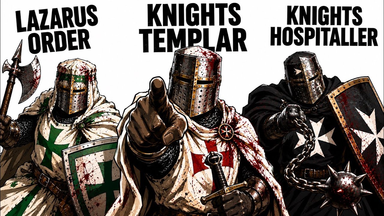 How Every CRUSADER Military Order Fell 