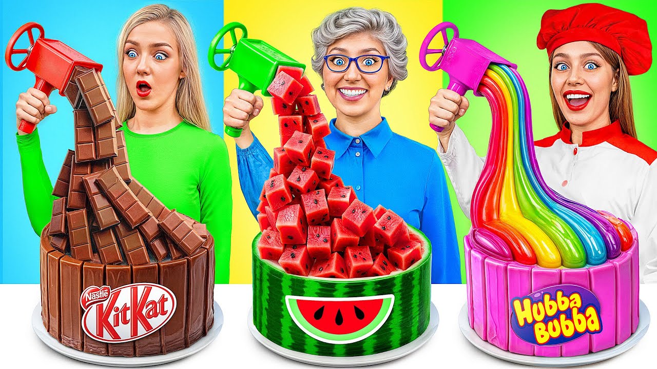 Кулинарный Челлендж: Я против Бабушки | Смешные Кулинарные Войны от Multi DO Challenge