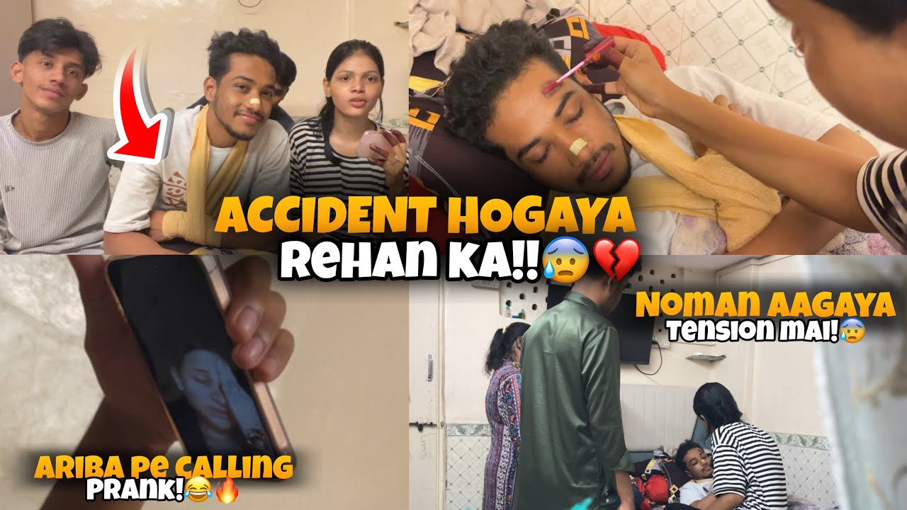 Mera Accident Hogaya😭💔 | Prank On Ariba & Noman😂🫶🏻 | Alirehanvlogs