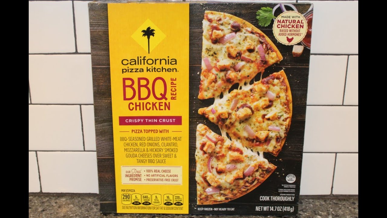 California Pizza Kitchen: BBQ Recipe Chicken Pizza Review