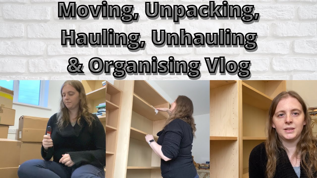 Unpacking & Setting Up My Bookshelves