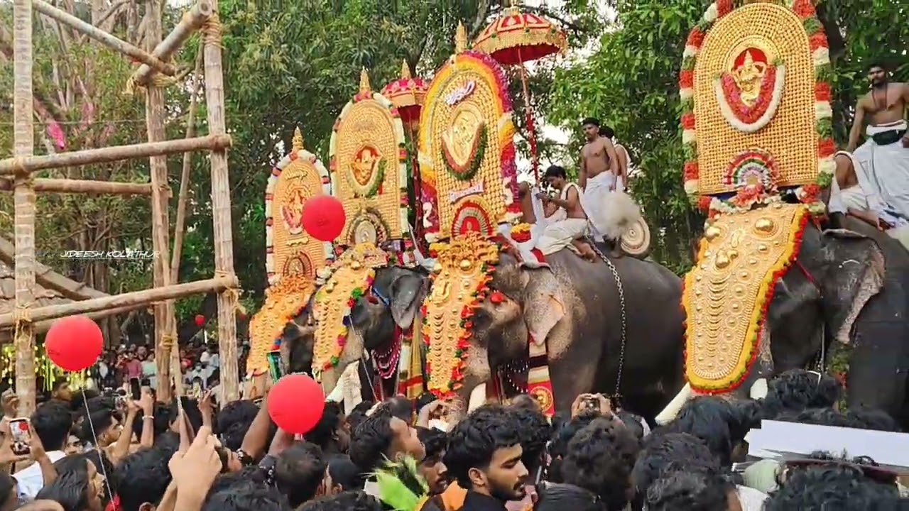 എളവള്ളി ശ്രീ ദുർഗ്ഗാ ഭഗവതി ക്ഷേത്രം പൂര മഹോത്സവം