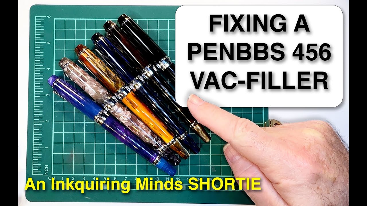 Inkquiring Minds Workbench Ep 14 - How to Fix a Penbbs 456 Vac-Filler