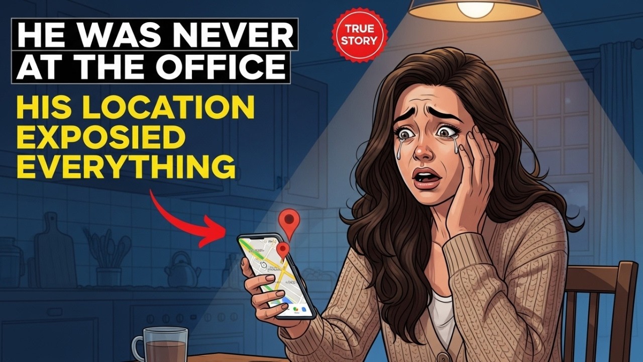 He Said He Was Working Late Every Night — Until His Location Told Me the Truth He Never Did
