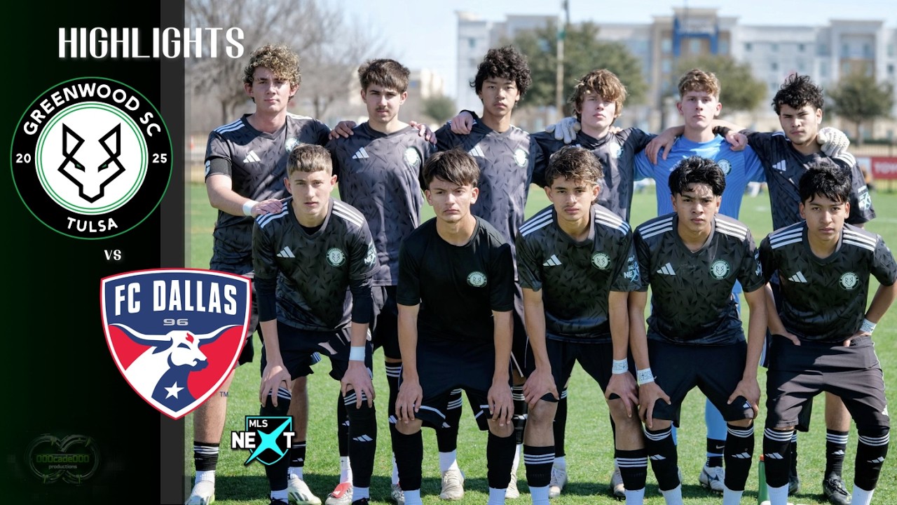 2-1 THRILLER! Tulsa Greenwood SC Stuns FC Dallas Academy 🐺🔥 U17 MLS NEXT