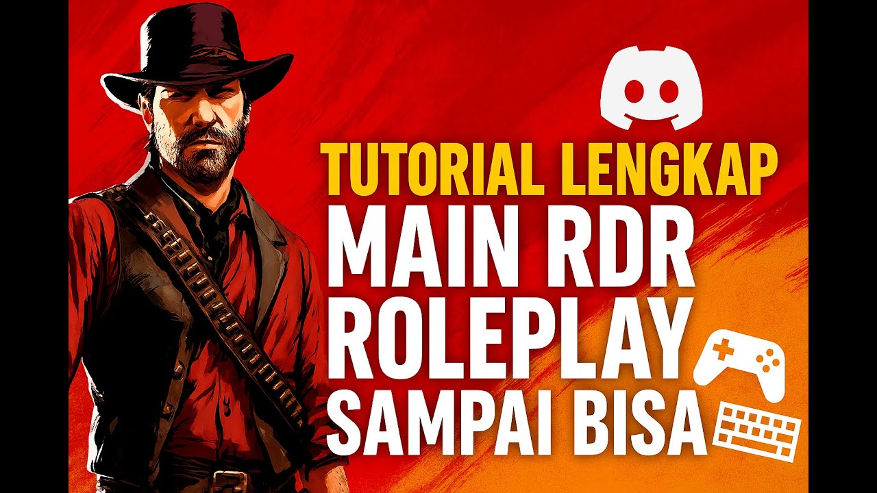 TUTORIAL LENGKAP MAIN RDR ROLEPLAY REDM SAMPAI BISA #ccrp #cakrawalacountyredm #kodeso #rdr2