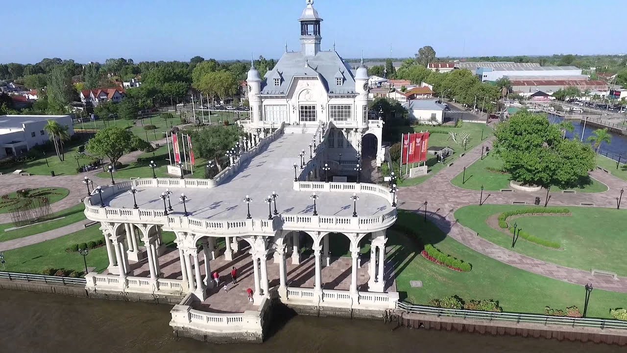 Vistas aereas de las costas del Tigre - Aerial views of the coast of Tigre city