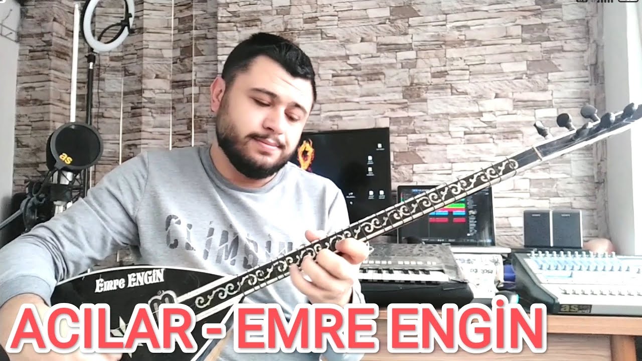 EMRE ENGİN - ACILAR -( Artık Dayanacak Gücüm Kalmadı ) - ELEKTRO BAĞLAMA COVER