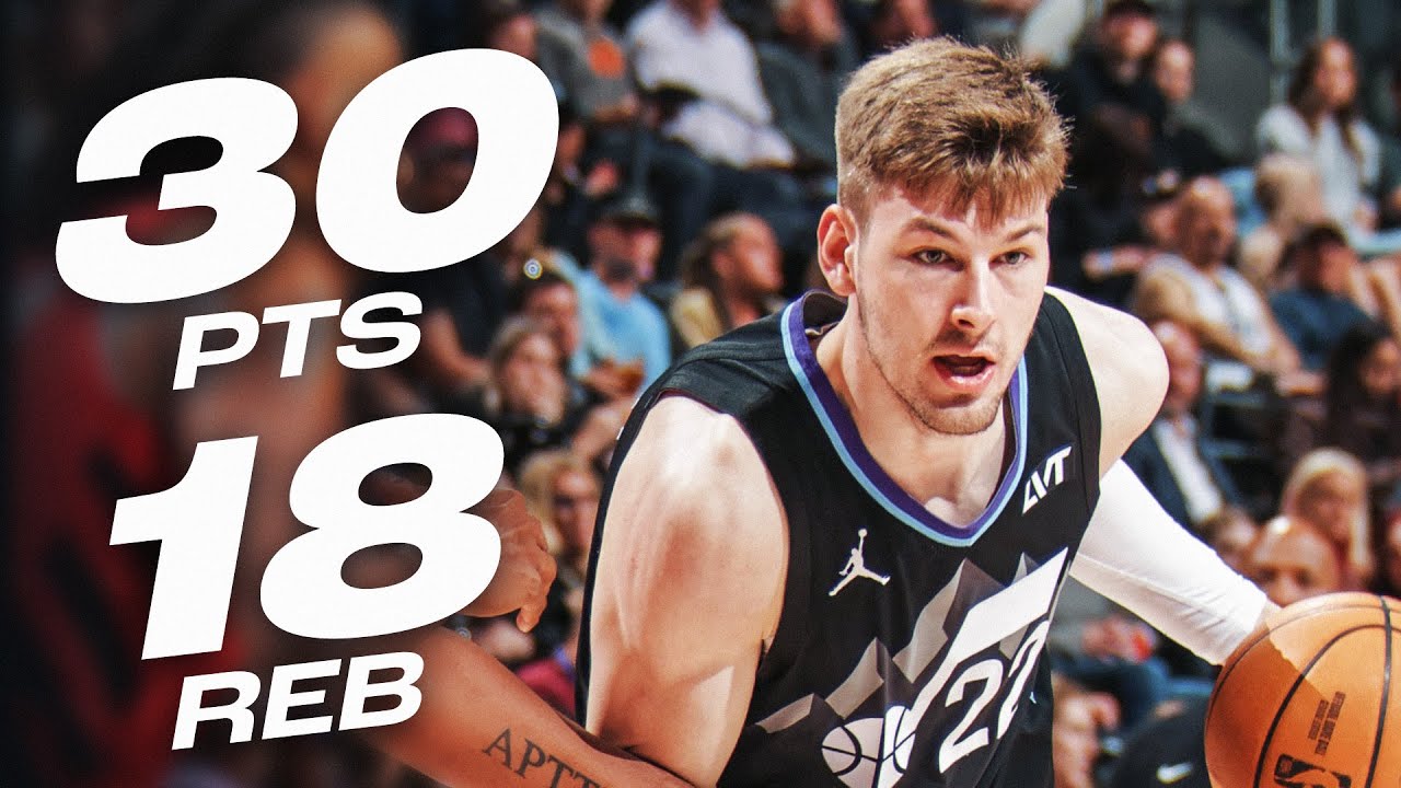 Kyle Filipowski's MONSTER 30-PT DOUBLE-DOUBLE! | April 9, 2025