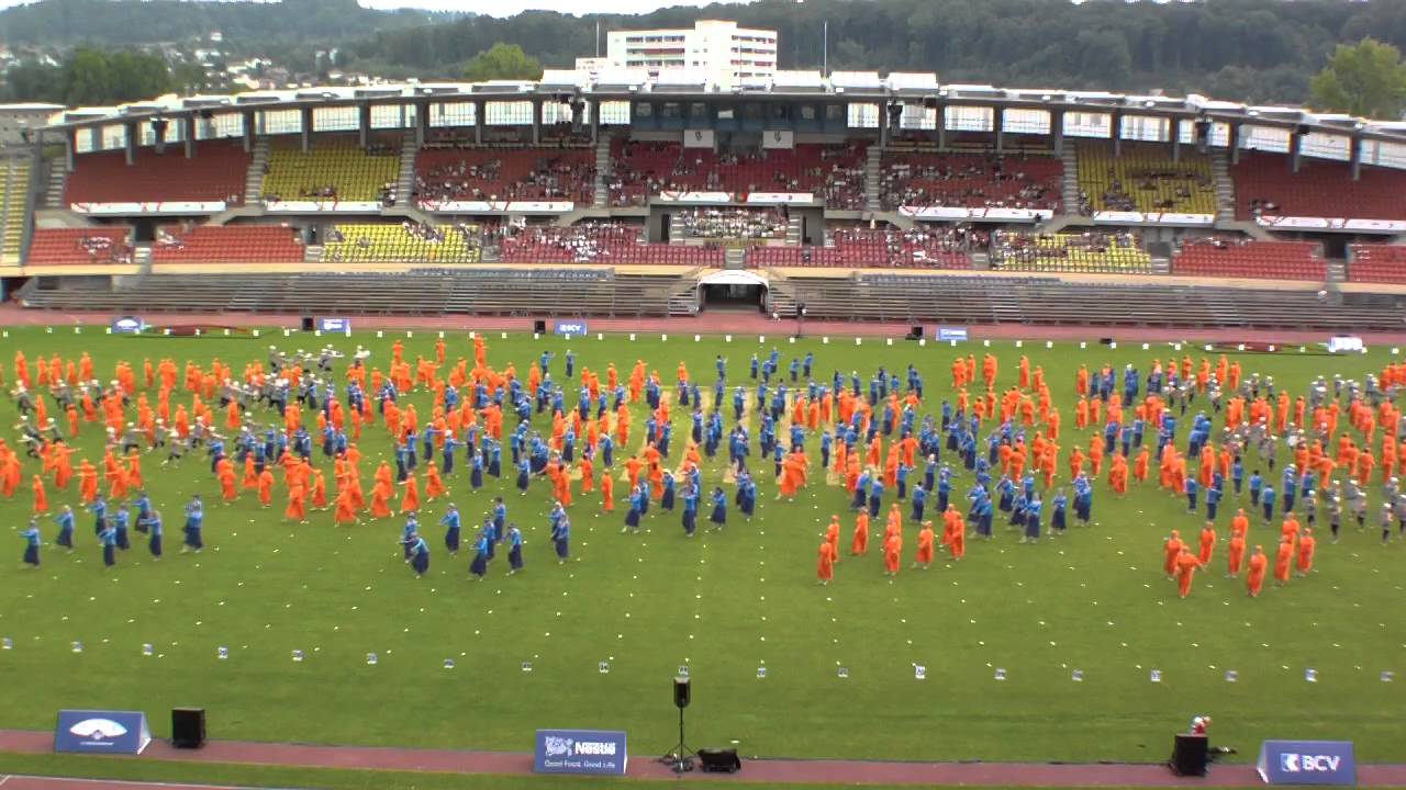Riikkaset Gymnaestrada Lausanne 2011 Stadion