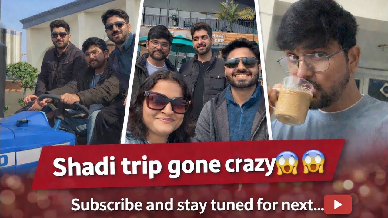 Shaadi Road Trip Gone Crazy | Must Watch  #weddingjourney 