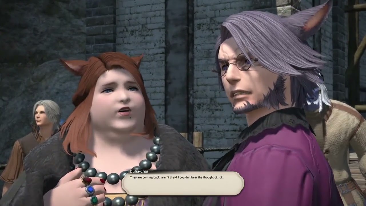 FINAL FANTASY XIV lady what ? 