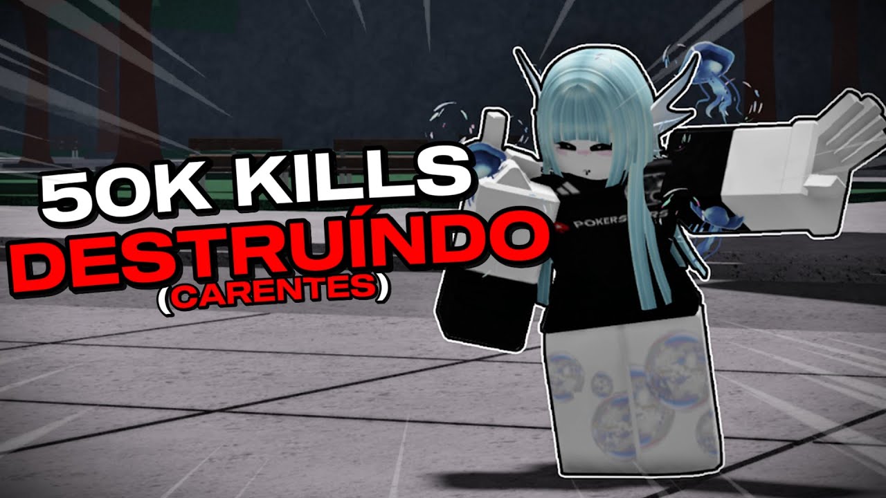 O Dia que eu DESTRUÍ um Carente no The Strongest Battlegrounds