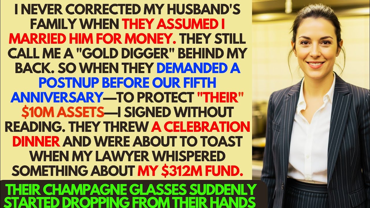 She Signed The Prenup To Please His Rich Family. Then Her Lawyer Showed Up With HER $312M Fortune.