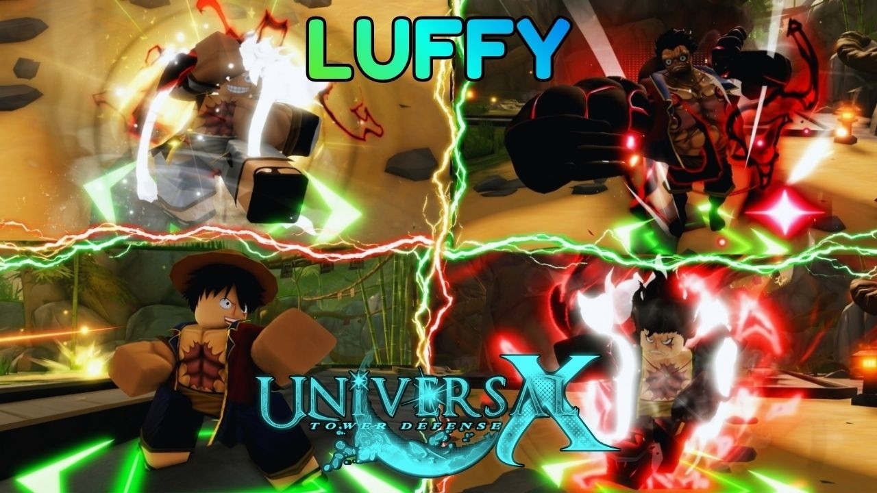 LUFFY &Eacute; INCRIVELMENTE FORTE! - Universal Tower Defense X