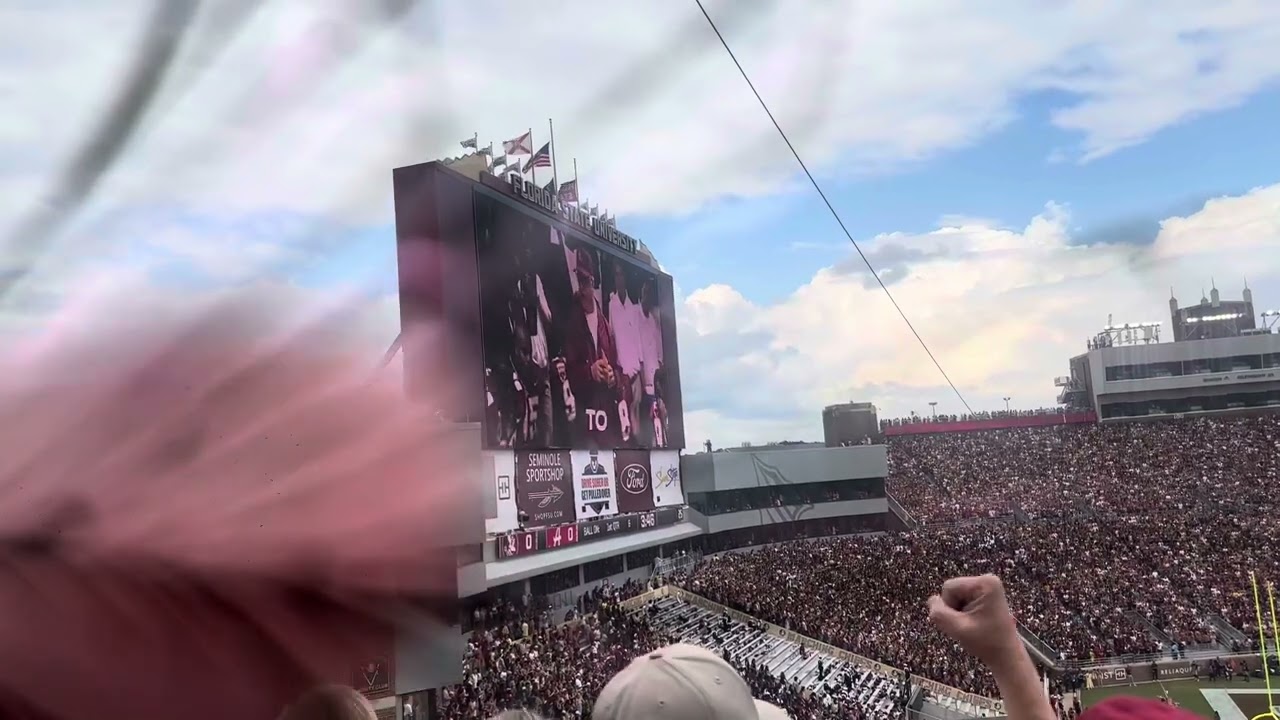 FSU Entrance vs aLabama
