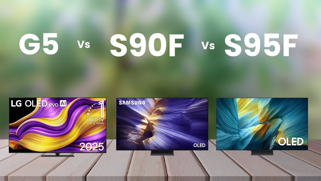 LG G5 против Samsung S90F против Samsung S95F 🔥 Сравнение OLED-телевизоров