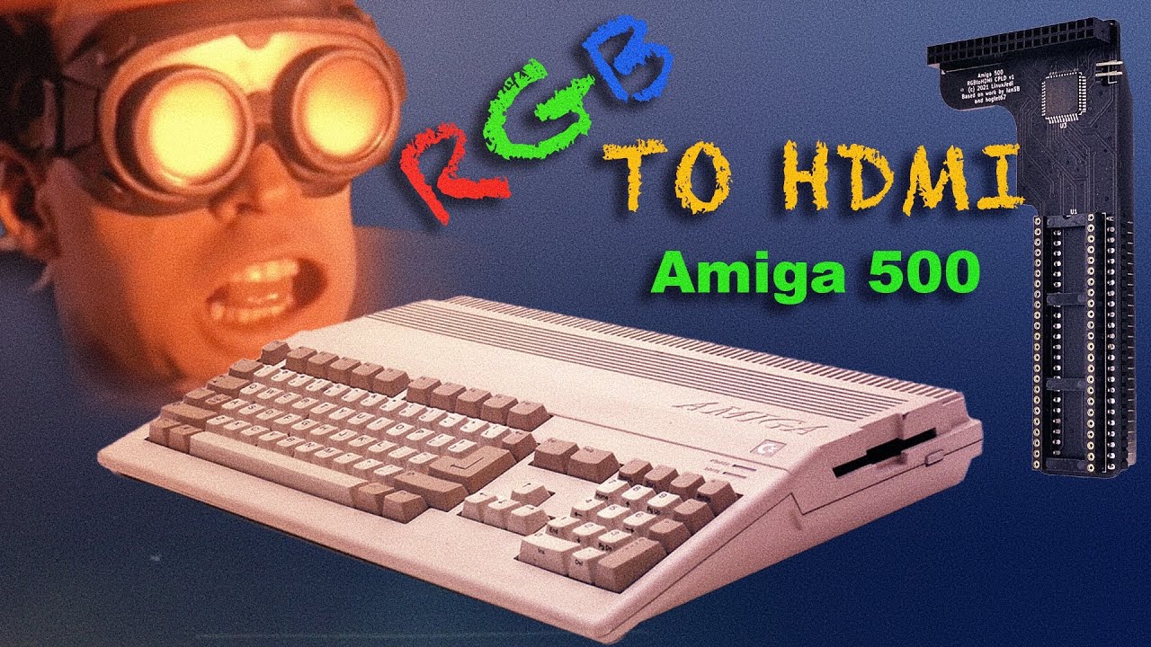 I probably don't mess this up? Amiga 500 HDMI!
