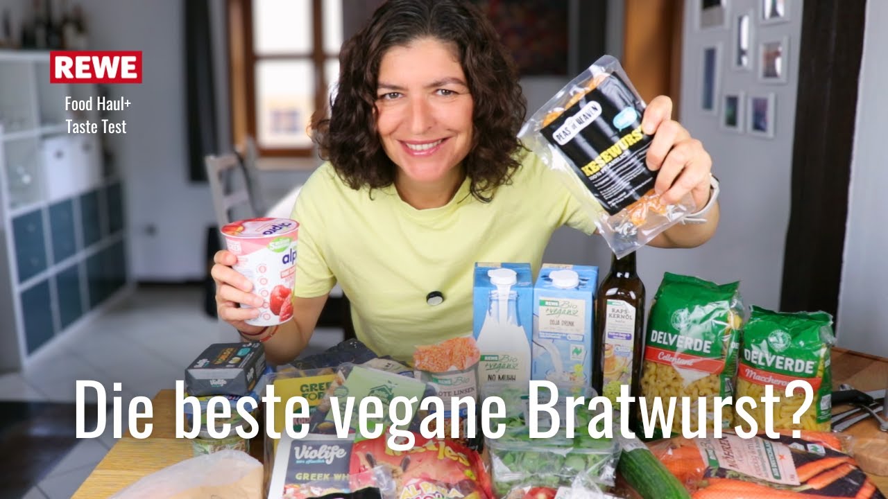 Food Haul und Taste Test | Krass lecker oder Fail?! | Veganer Einkauf bei Rewe