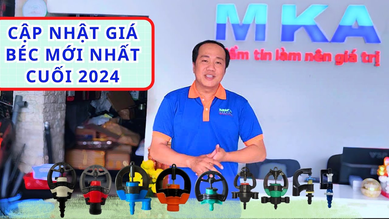 Cập nhật Giá bán các dòng béc tưới phun mưa cuối năm 2024 |Top Dòng Béc Được Ưa Chuộng nhất hiện nay