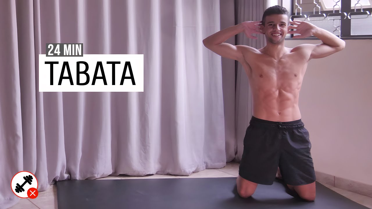 24 Min TABATA HIIT Treino em Casa