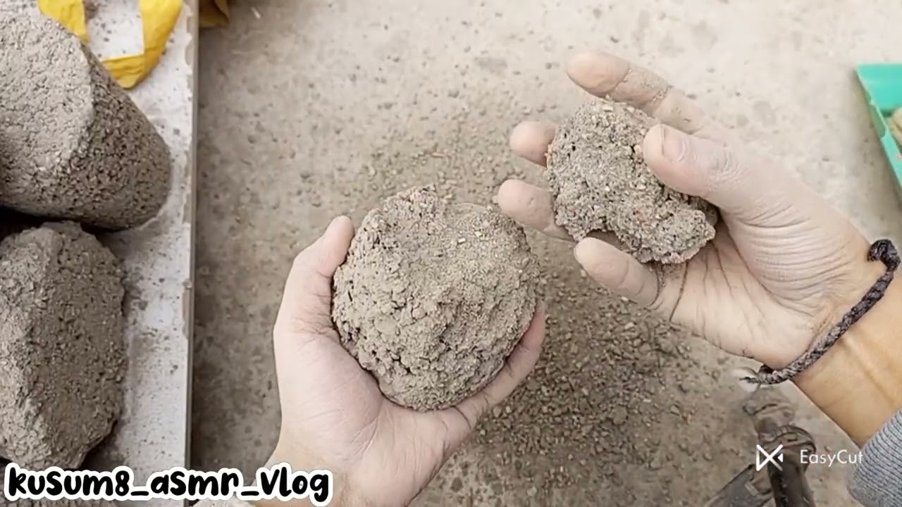 Sunday crumbling 😪vlog 🌟 satisfying crumbling crispy 🌪️