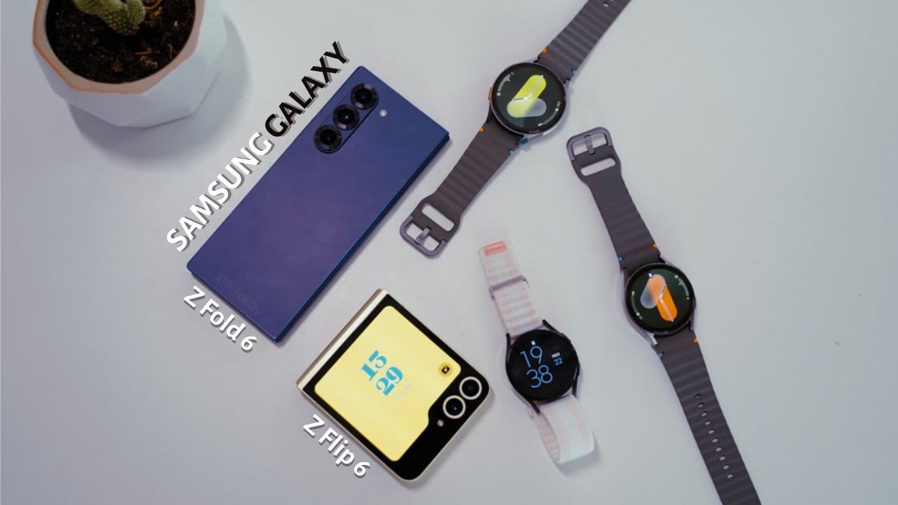 Samsung Z Flip 6 & Z Fold 6 Hands-on