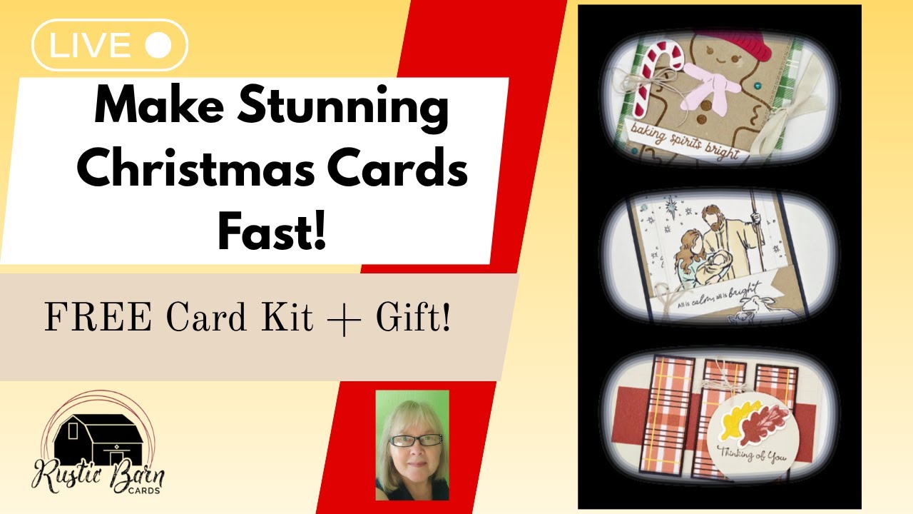 LIVE: 11.18.25 Make Stunning Christmas Cards Fast!