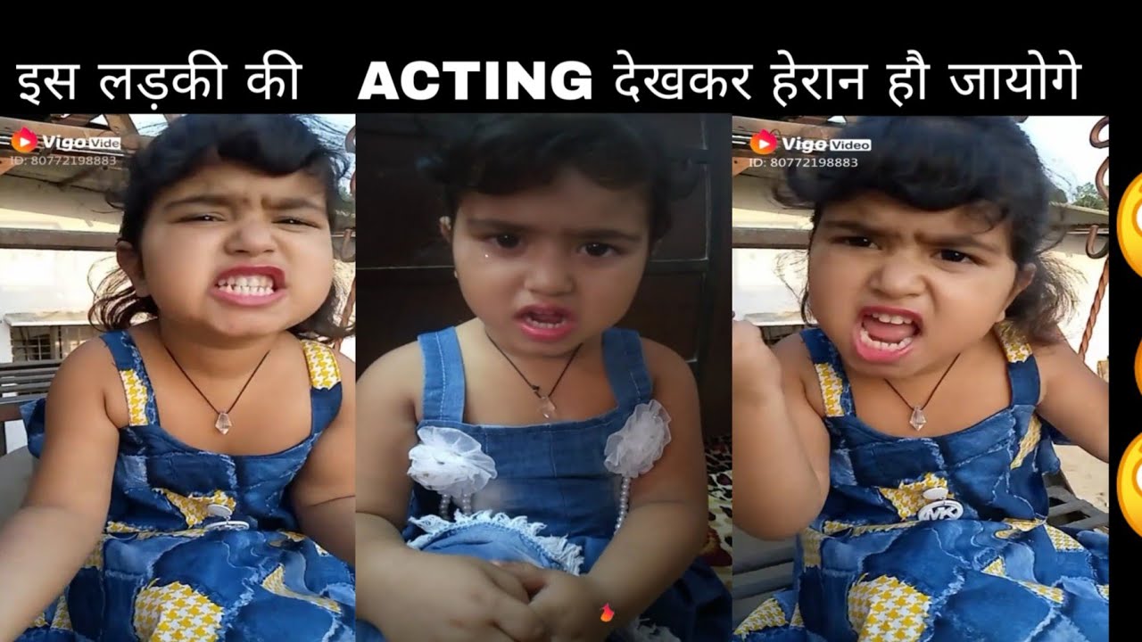 इस लड़की की   ACTING देखकर हेरान हौ जायोगे ll SANIYA AHMED CUTE VIGO VIDEO II (part:2)