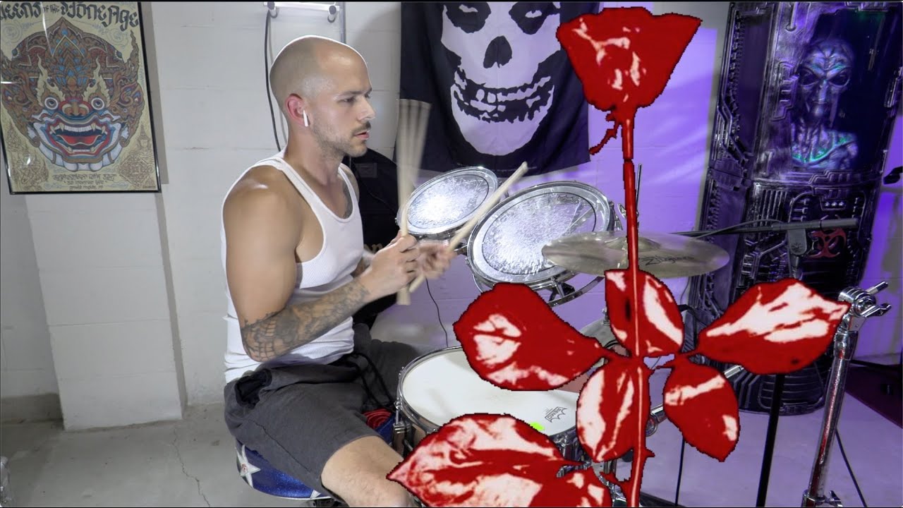 Depeche Mode Enjoy the Silence Drum Cover