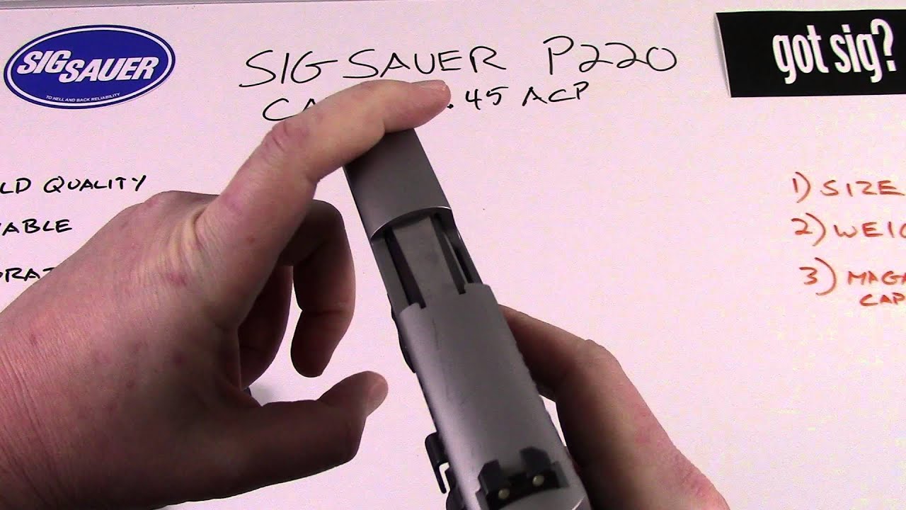 Sig Sauer P220 Carry Review