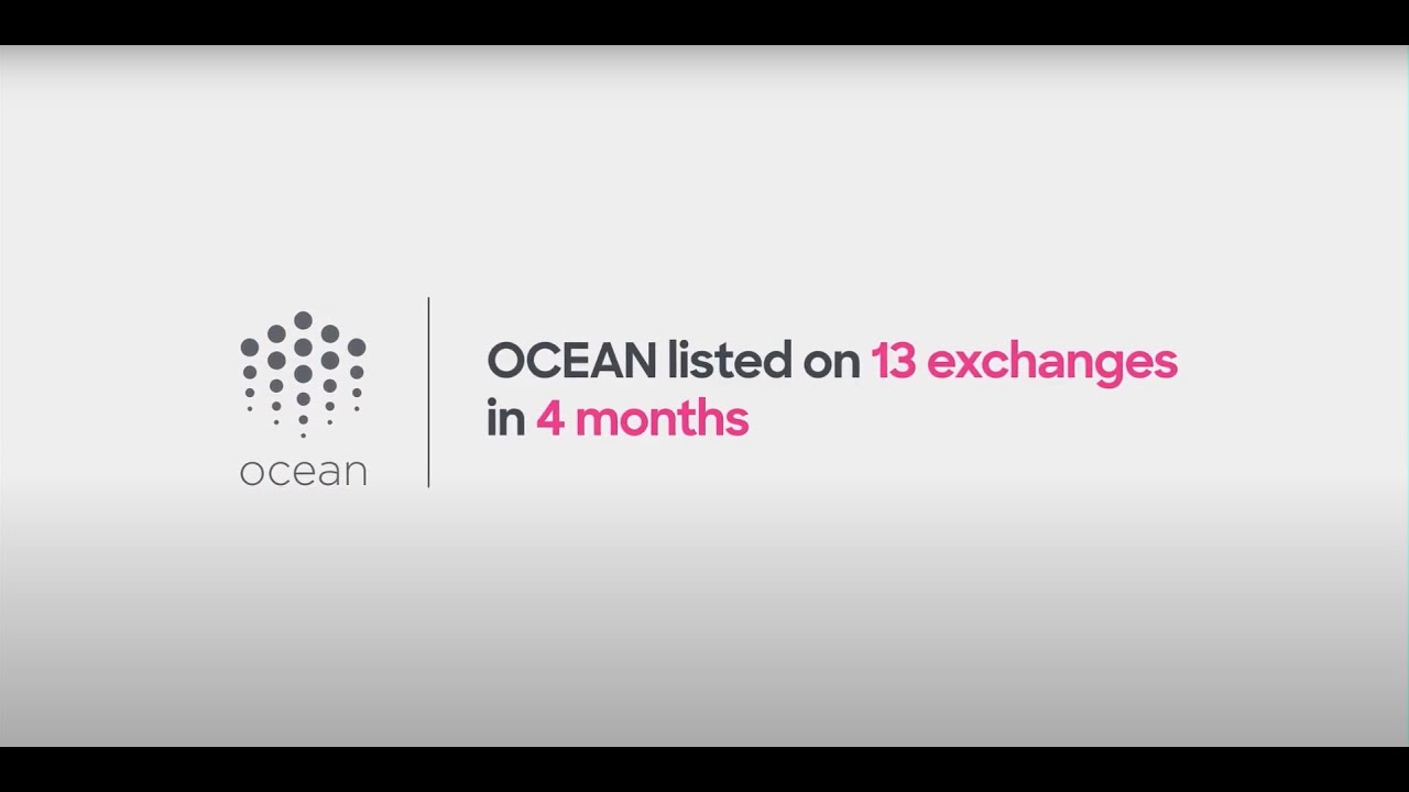 OCEAN listed on 13 exchanges in 4 months | Kraken, SushiSwap, Crypto.com & more