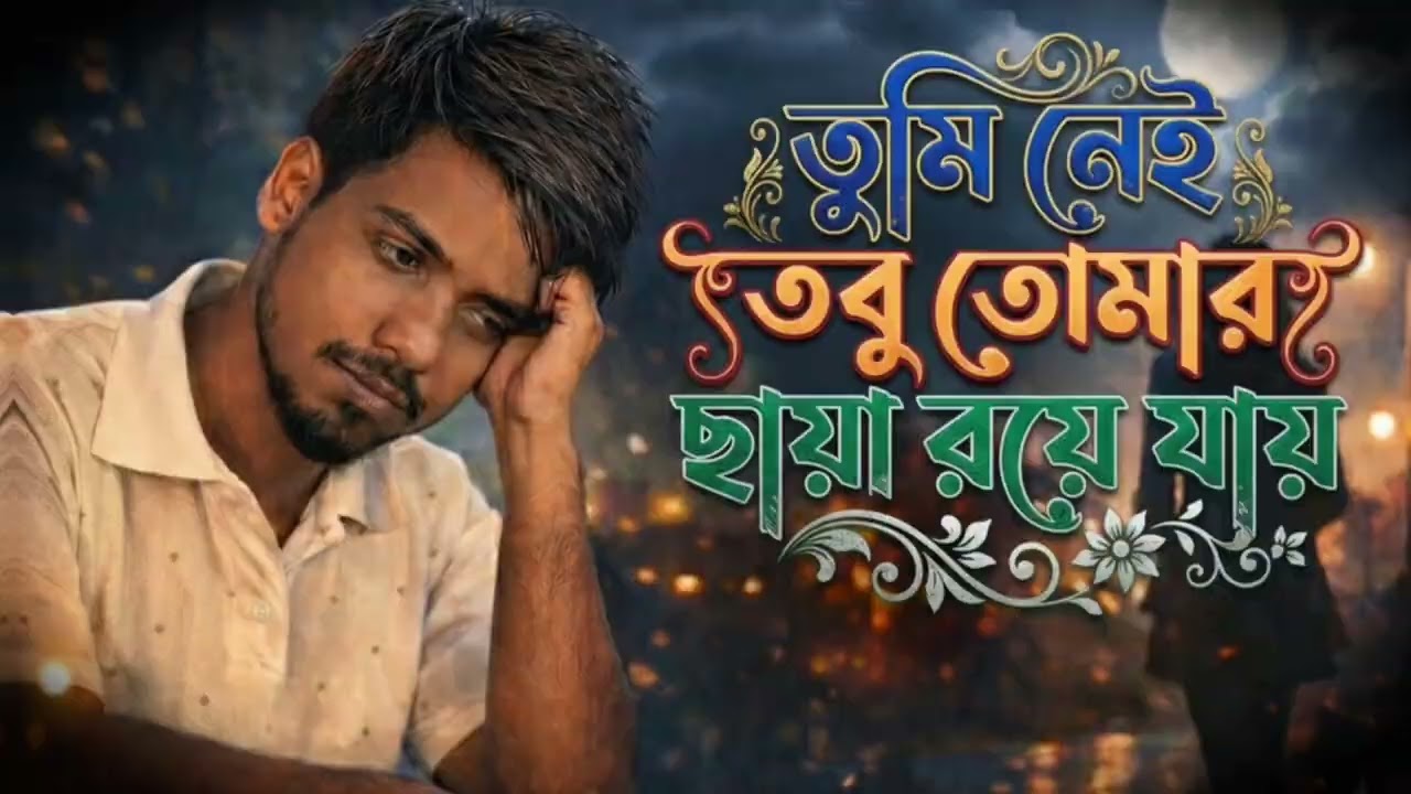 Bengali Sad Song বাংলা গান 2026 / হৃদয় ছোঁয়া বাংলা গান / তুমি নেই তবু তোমার | Tumi Nei Tobu Tomar