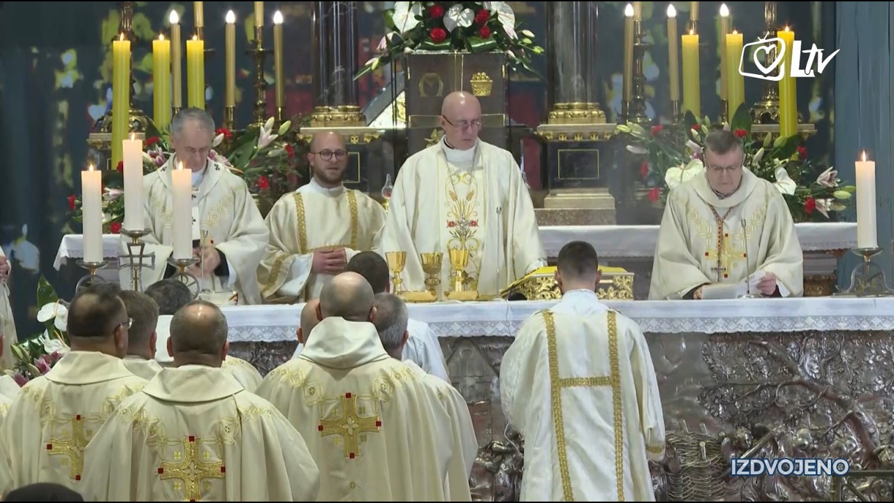Pregled dana - Oproštajno misno slavlje mons. Giorgia Lingue