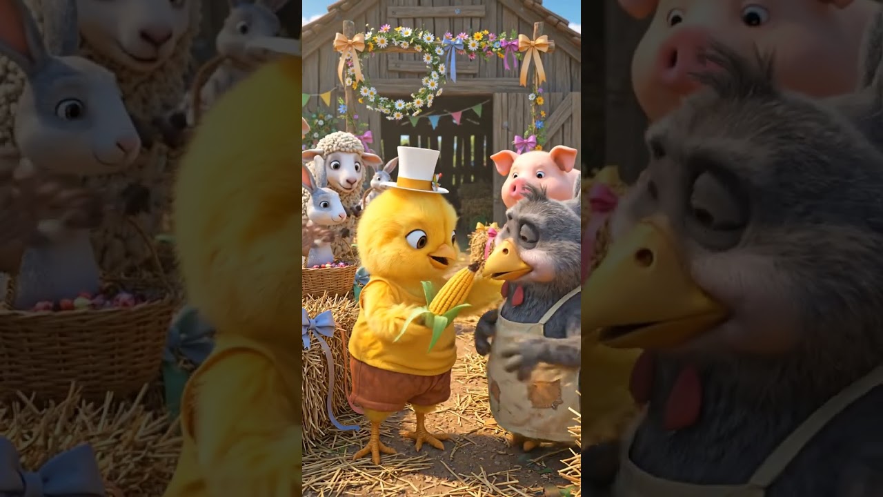 chicken yellow and wedding 