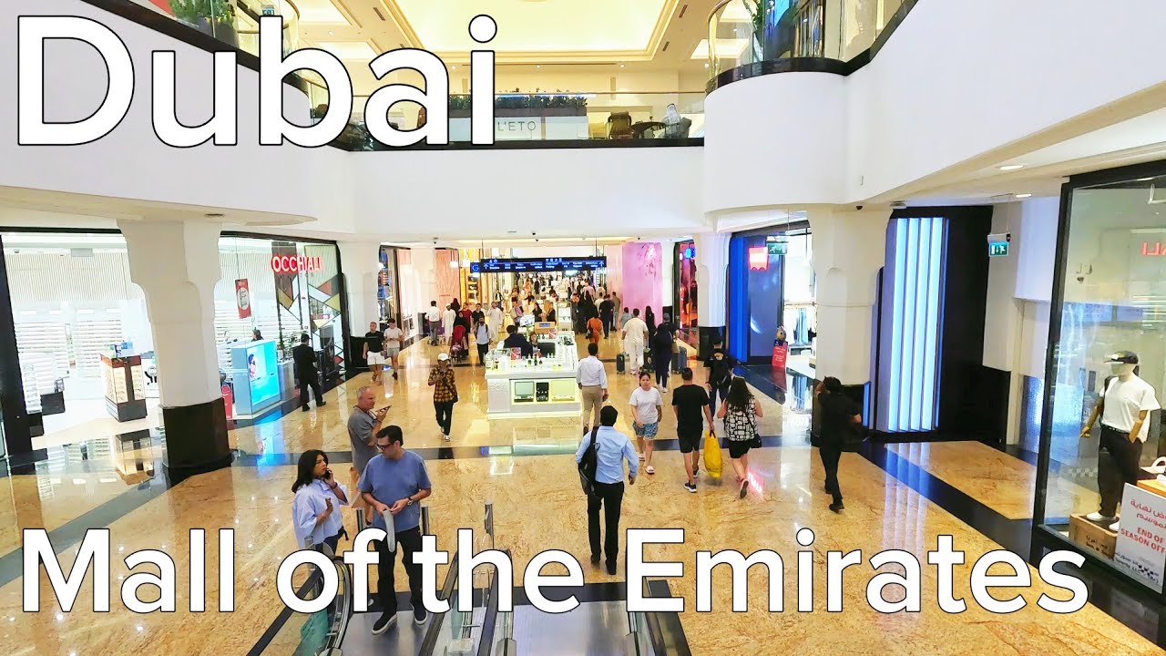 Dubai |4K| Amazing Inside Mall of the Emirates Walking Tour 🇦🇪 2026 