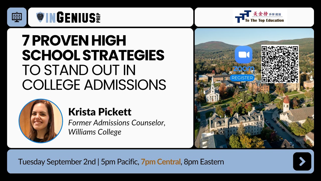 7 Proven High School Strategies to Stand Out in College Admissions