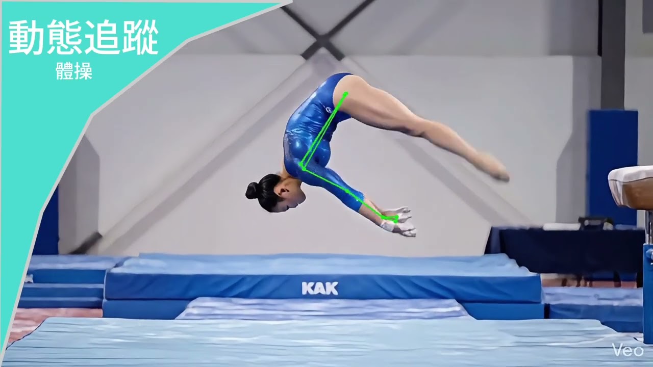 體操 + 數據視覺化 = 療癒！😍 看看 AI 眼中的體操世界